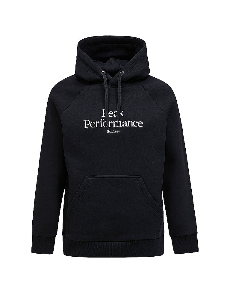 PEAK PERFORMANCE Herren Hoodie Original schwarz | S